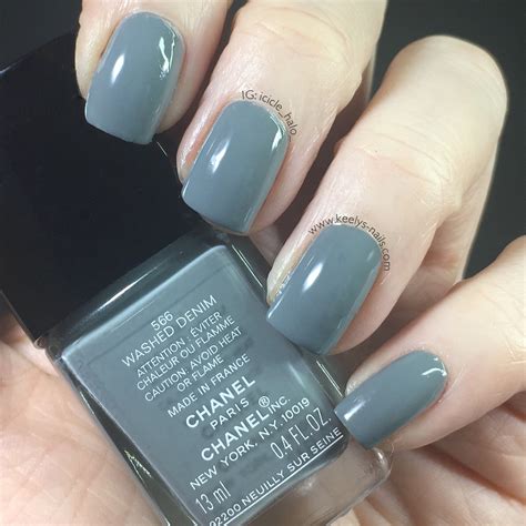 chanel nail polish limited edition|chanel washed denim nail polish.